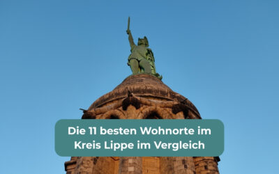 Die 11 besten Wohnorte im Kreis Lippe im Vergleich