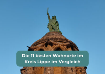 Die 11 besten Wohnorte im Kreis Lippe im Vergleich