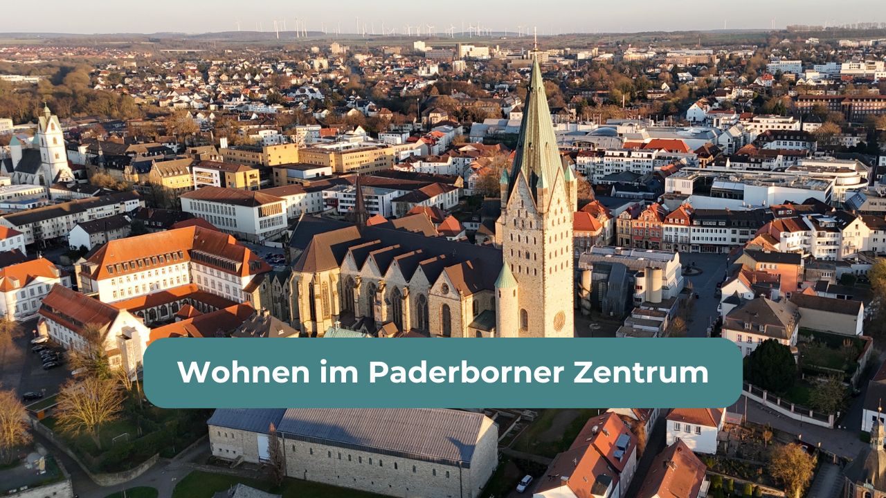 Paderborn Zentrum / Innenstadt als Wohngegend in Paderborn