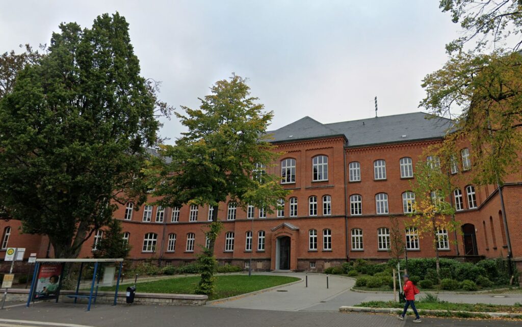 Das Pelizaeus-Gymnasium in der Paderborner Innenstadt
