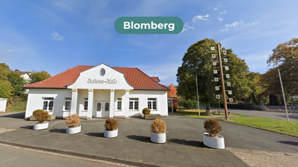 Schiesshalle Blomberg (Kreis Lippe) am alten Derschplatz