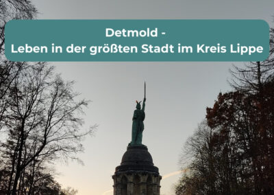 Detmold – Leben und Wohnen in größter Stadt im Kreis Lippe